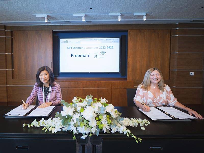 Freeman and UFI Extend Global Partnership Agreement