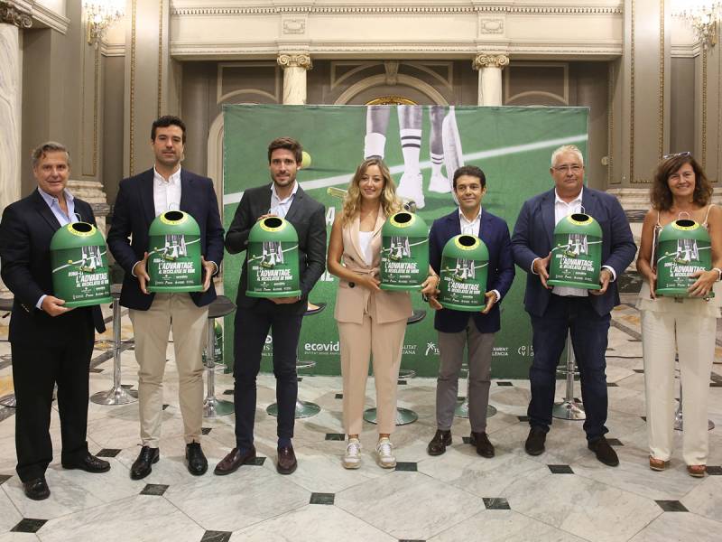 Ecovidrio and ITF Promote Sustainability at the Davis Cup Finals in Valencia