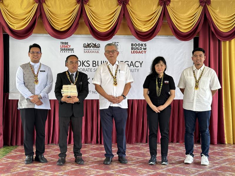 Business Events Sarawak Create Reading Legacy in Sibujaya