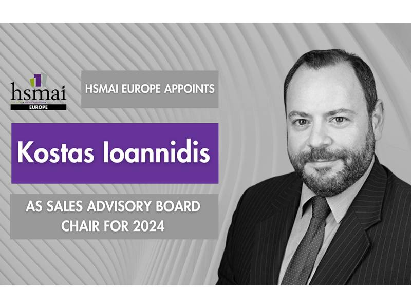 HSMAI Europe Appoints Kostas Ioannidis as Sales Advisory Board Chair for 2024 