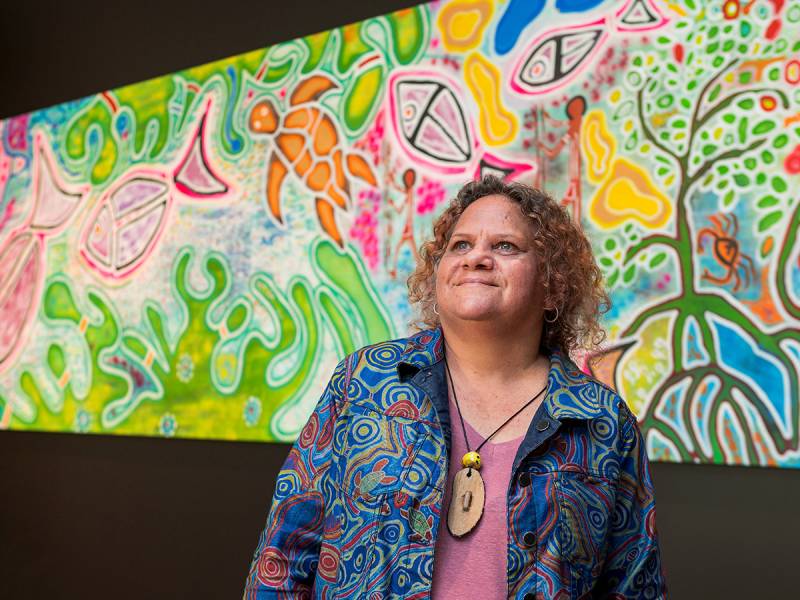 Cairns Convention Centre Unveils Artwork by Local First Nations Artist