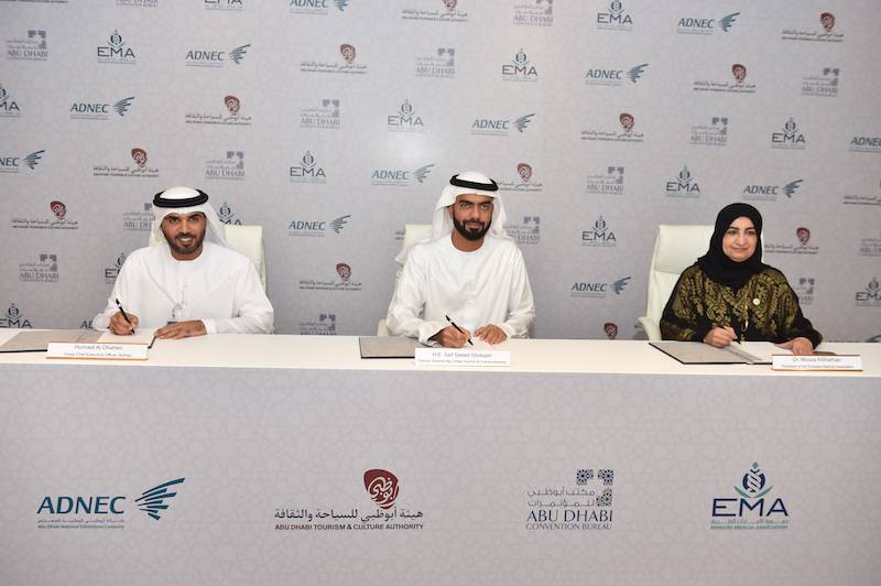 Emirates Medical Association, ADNEC and Abu Dhabi Convention Bureau set to underpin capital as medical meetings hub