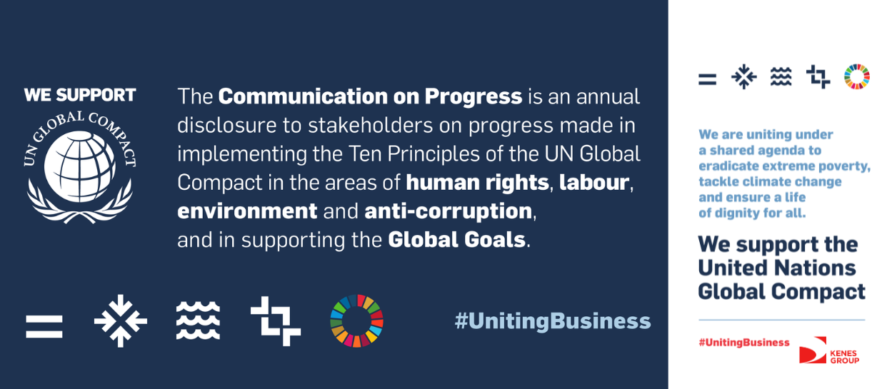 First Communication on Progress to the United Nations Global Compact
